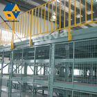 電流を通される倉庫の鋼鉄は中二階のラックの高さの²調節可能で黄色いFt 1292発する